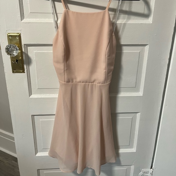 Lulus backless skater dress - Picture 3 of 5